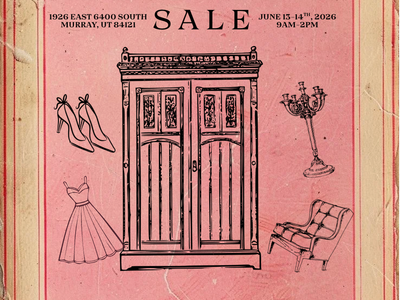 Estate Sale today 9-2 1926 E 6400 S Murray