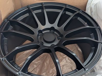 AVID.1 AV20 18x9.5 Matte Black 5-Hole 114.3 PCD Wheel - New in Box, 38 Offset