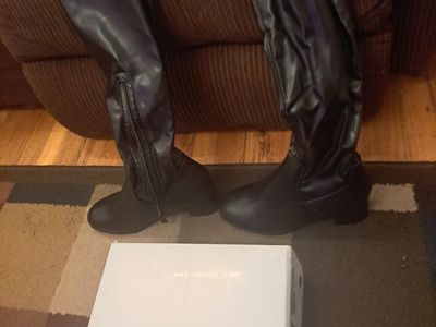 Brand new Dream Pairs black thigh high boots