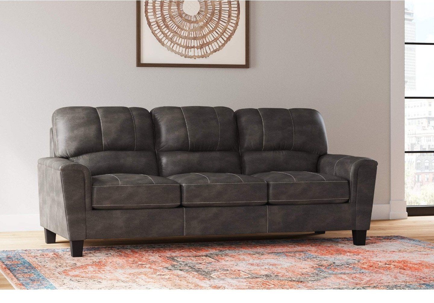 "Large Modern Cloud 3-Seater Sofa- couch Excellent Condition!"