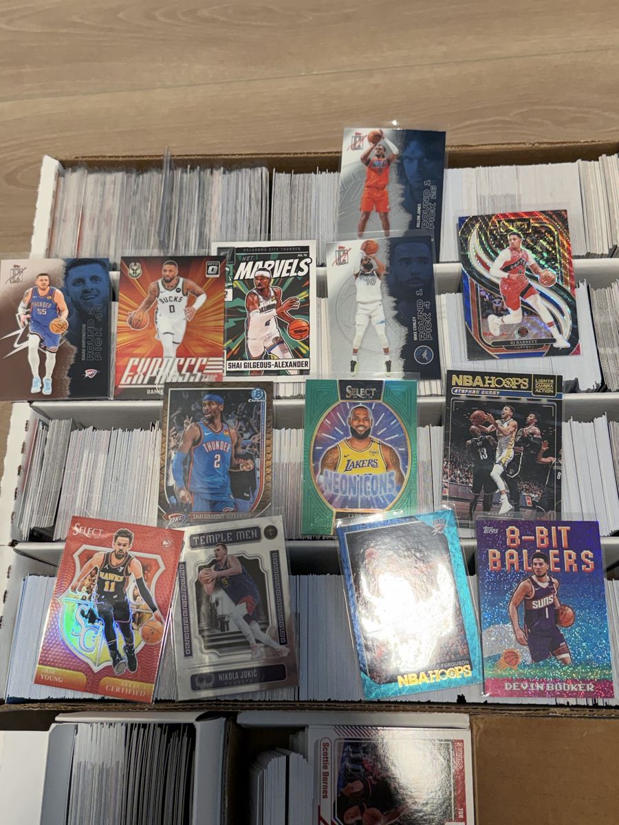 Basketball card collection