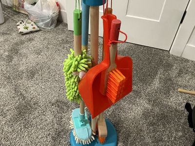 Kids toy cleaning supplies