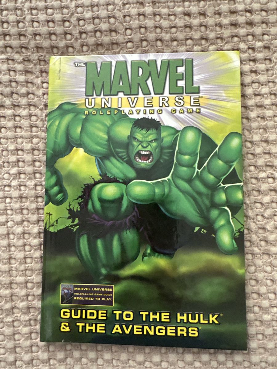The Marvel Universe Roleplaying Game: Guide to the Hulk & The Avengers