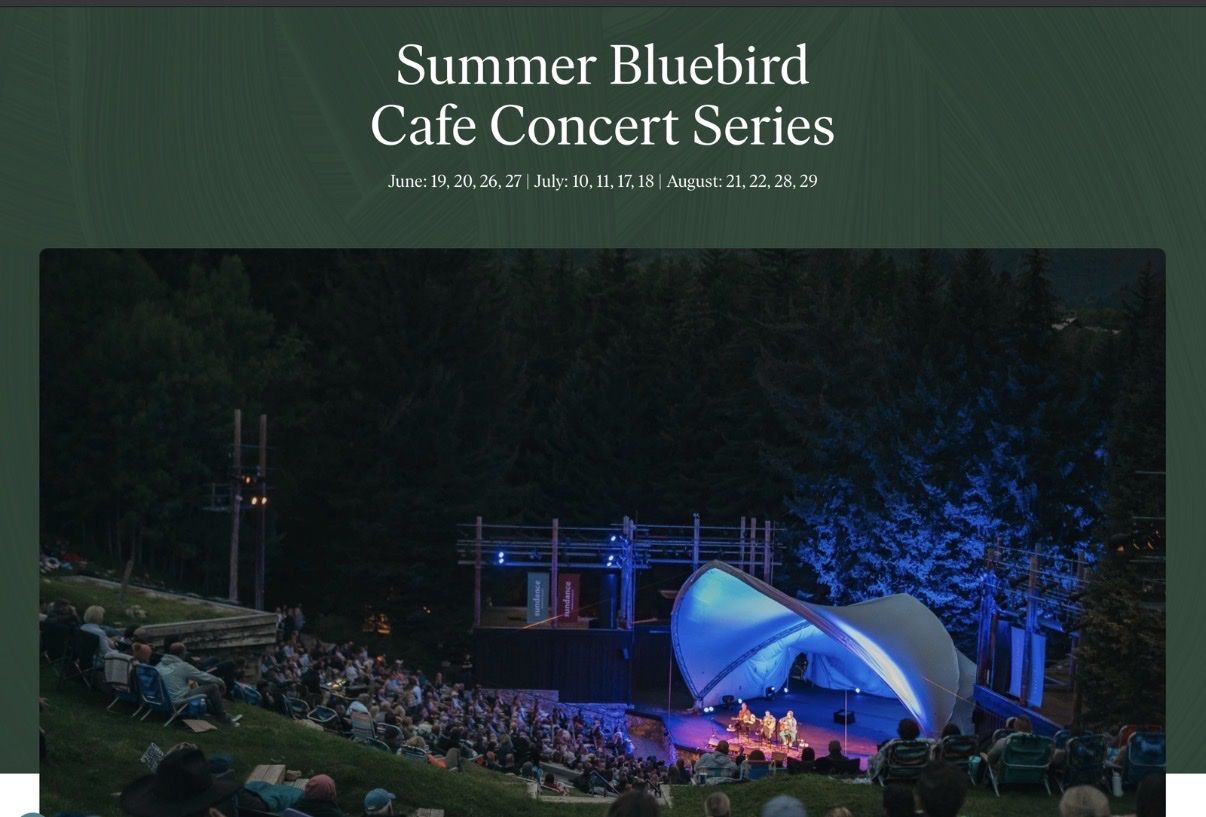 Sundance Bluebird Cafe Tickets