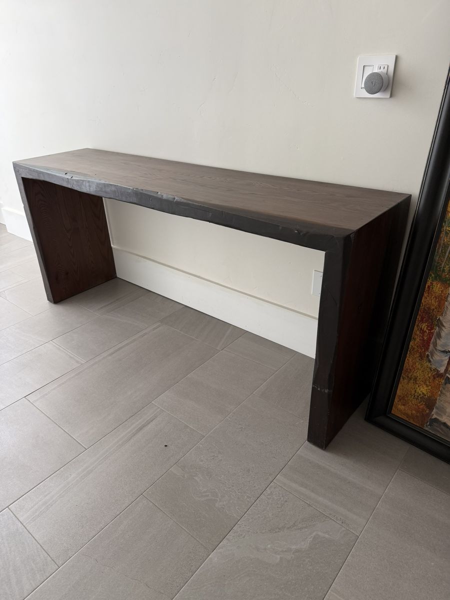 Modern Wood Credenza/Sofa Table/Hall Table OBO