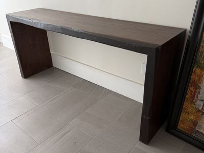 Modern Wood Credenza/Sofa Table/Hall Table OBO
