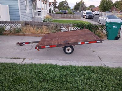 7.5' x 8' tilt deck trailer