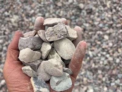 3 Tons 1 1/2 inch northern lights rock delivered!