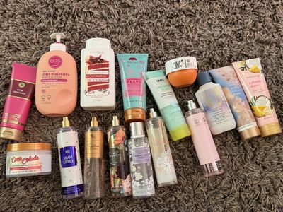 Body sprays and lotions