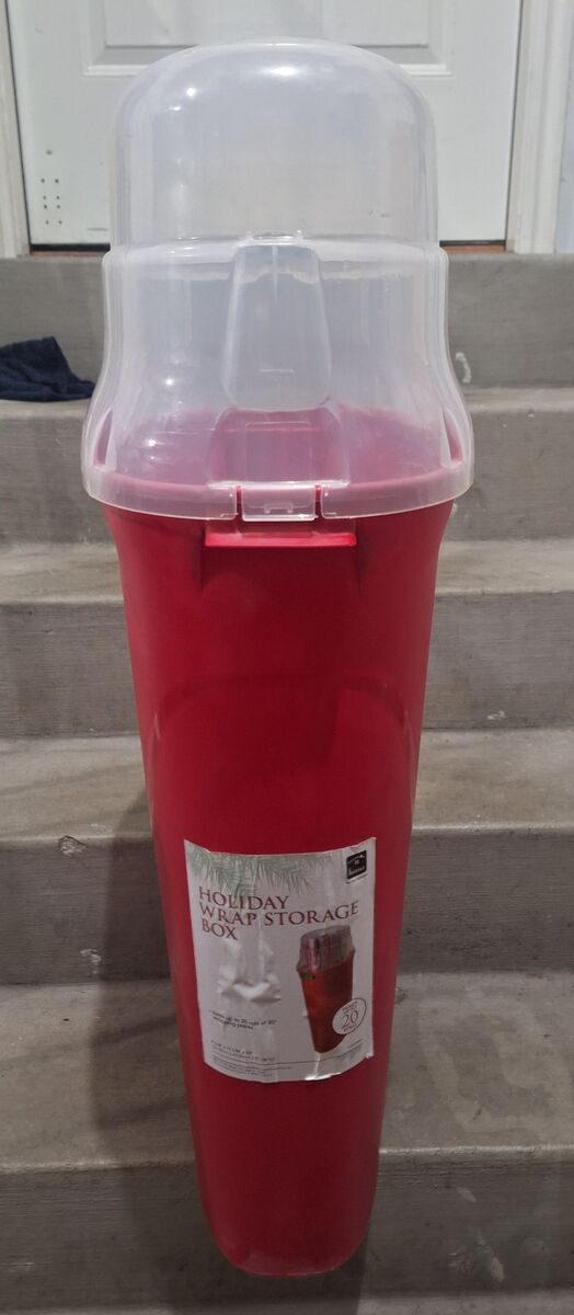 Wrapping Paper Storage Container