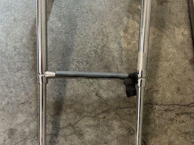Stainless Steel 2 Step Telescoping Ladder