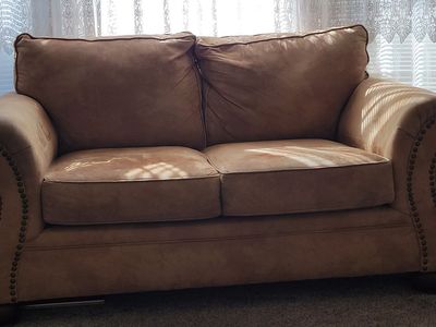 Microsuede Loveseat