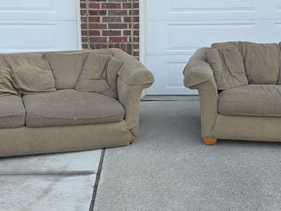 Free Sleeper Sofa and Loveseat