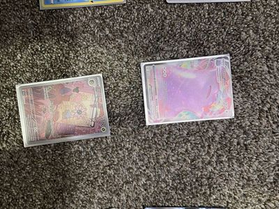 Pokemon Card Lot: Full Art, VMAX, EX Cards - Kyogre, Ditto, Clefairy, Pikachu, Dialga, Palkia