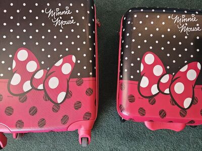 Disney Minnie Mouse Hardside Carry-on Spinner Luggage Set