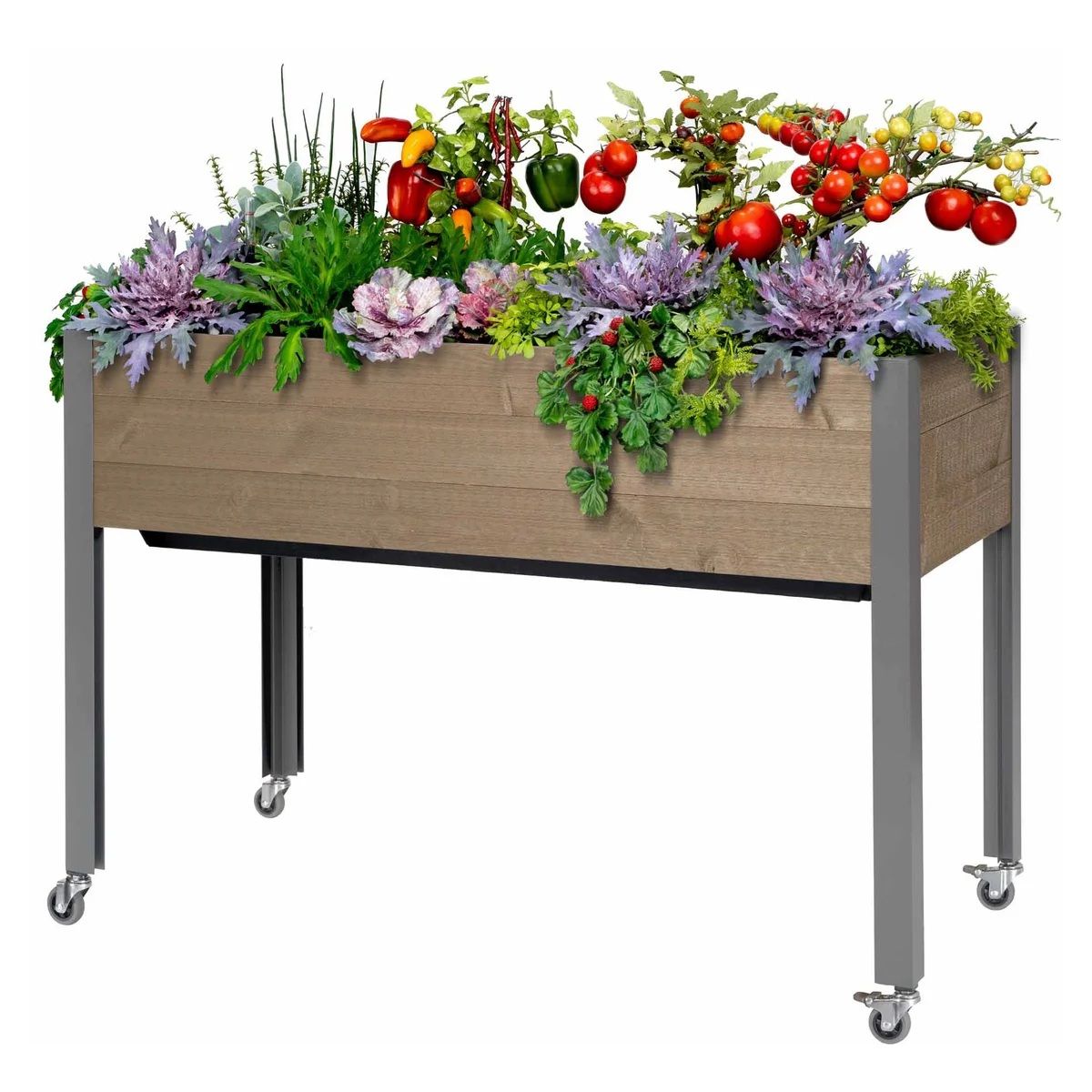 CedarCraft Self-Watering Elevated Spruce Planter 1449839 #82852