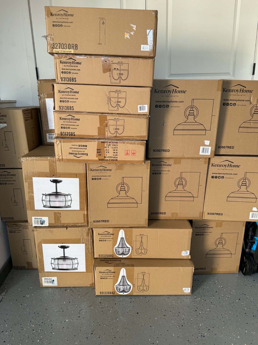 Liquidation Lighting bulk Sale 29 piece lot