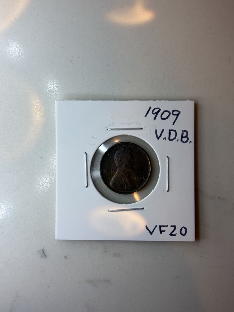1909 VDB Lincoln Wheat Cent