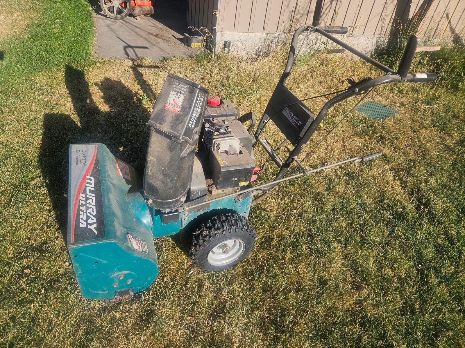 22 inch 2 stage snow blower.