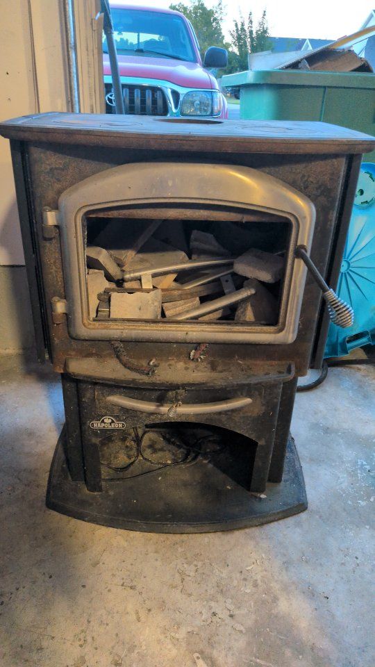 Napoleon Wood Burning Stove - Classic Design, Reliable Heating