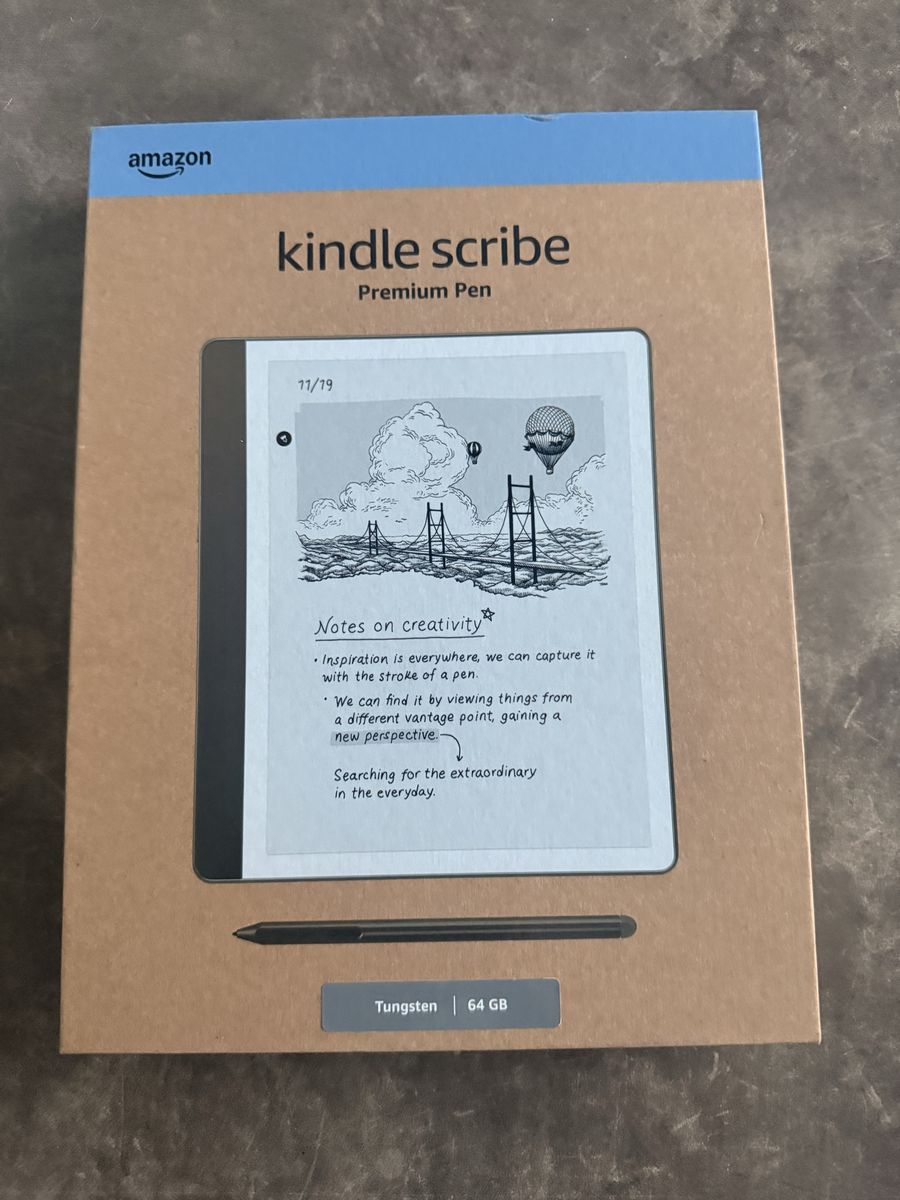 New unopened 64GB kindle scribe