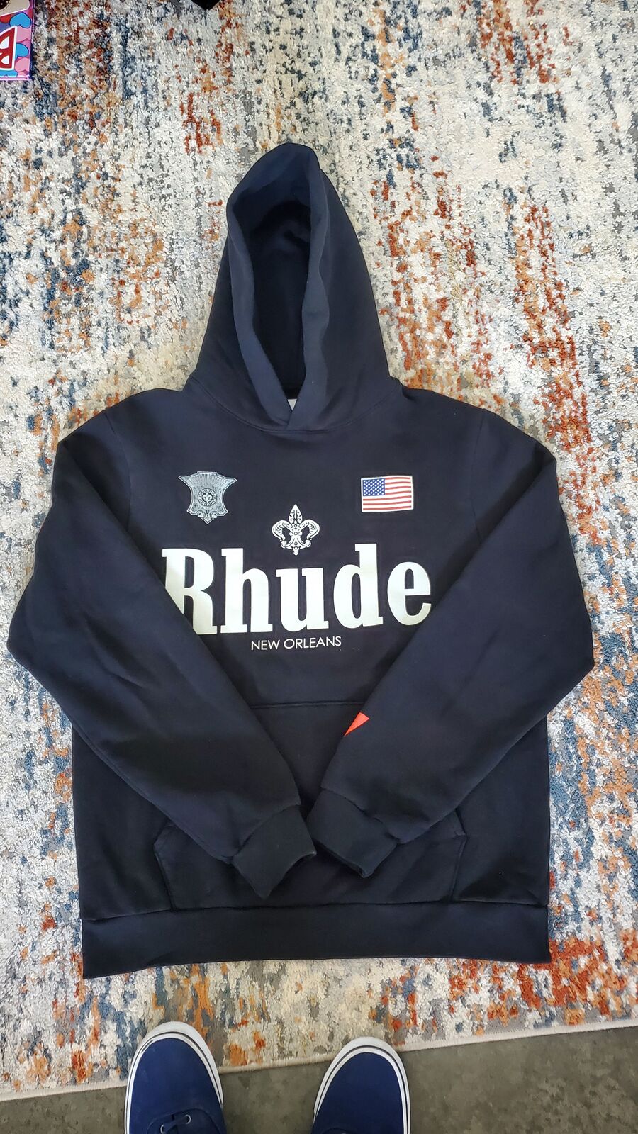 Limited edition Rhude superbowl collaboration with Verizon