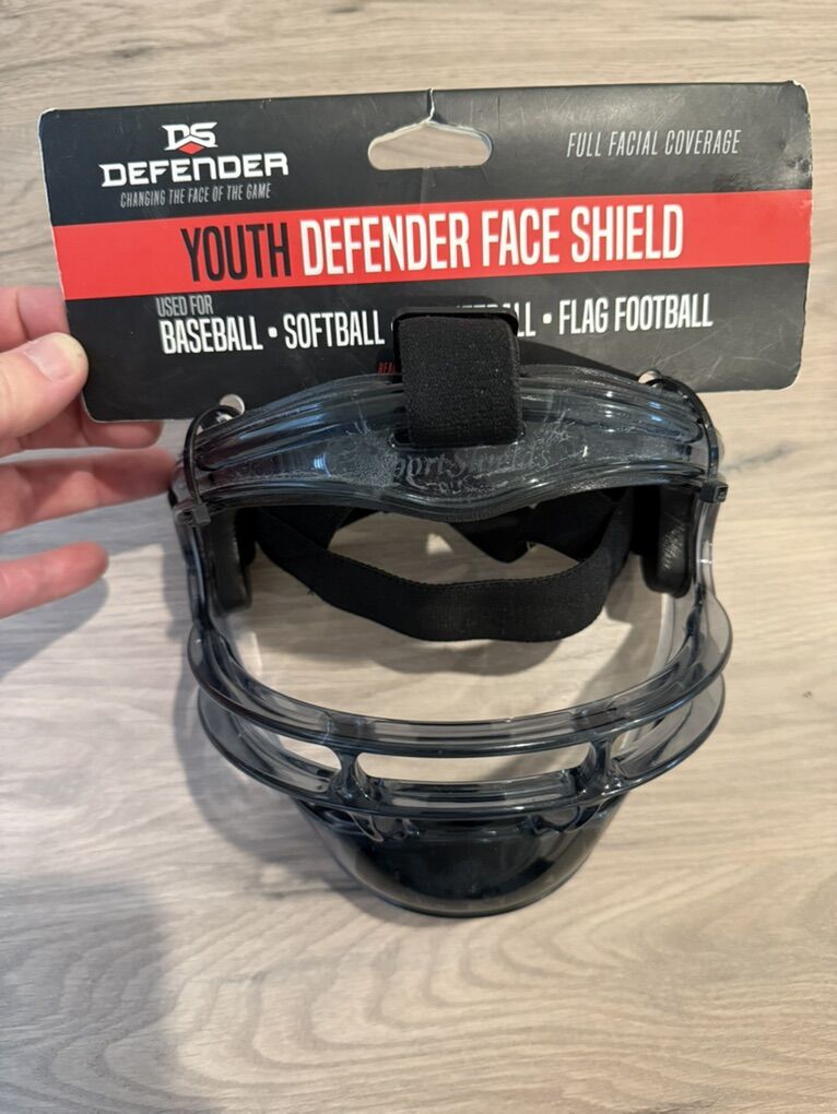 New Youth Defender Face Shield