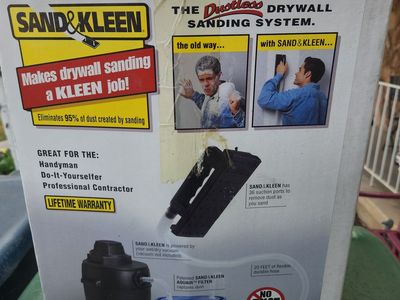 Sand & Kleen Dustless Drywall Sanding System