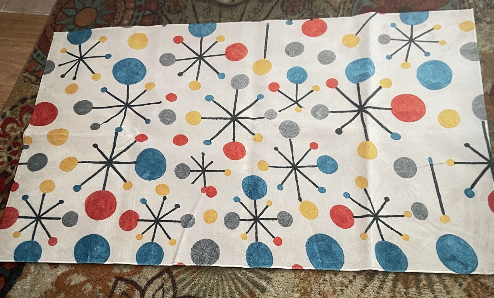 Mid century modern area rugs