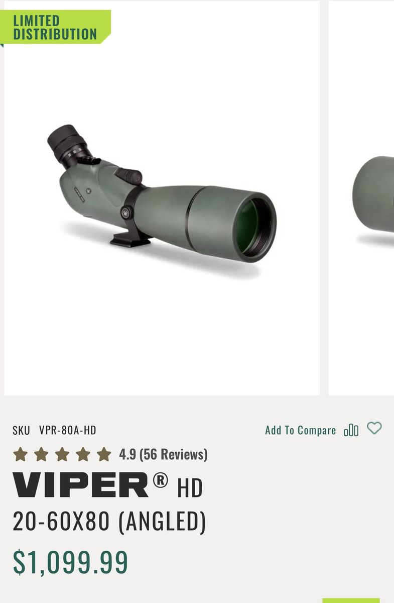 Vortex Viper HD Angled Scope