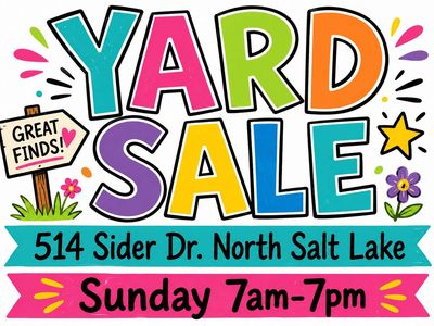 Yard Sale North Salt Lake