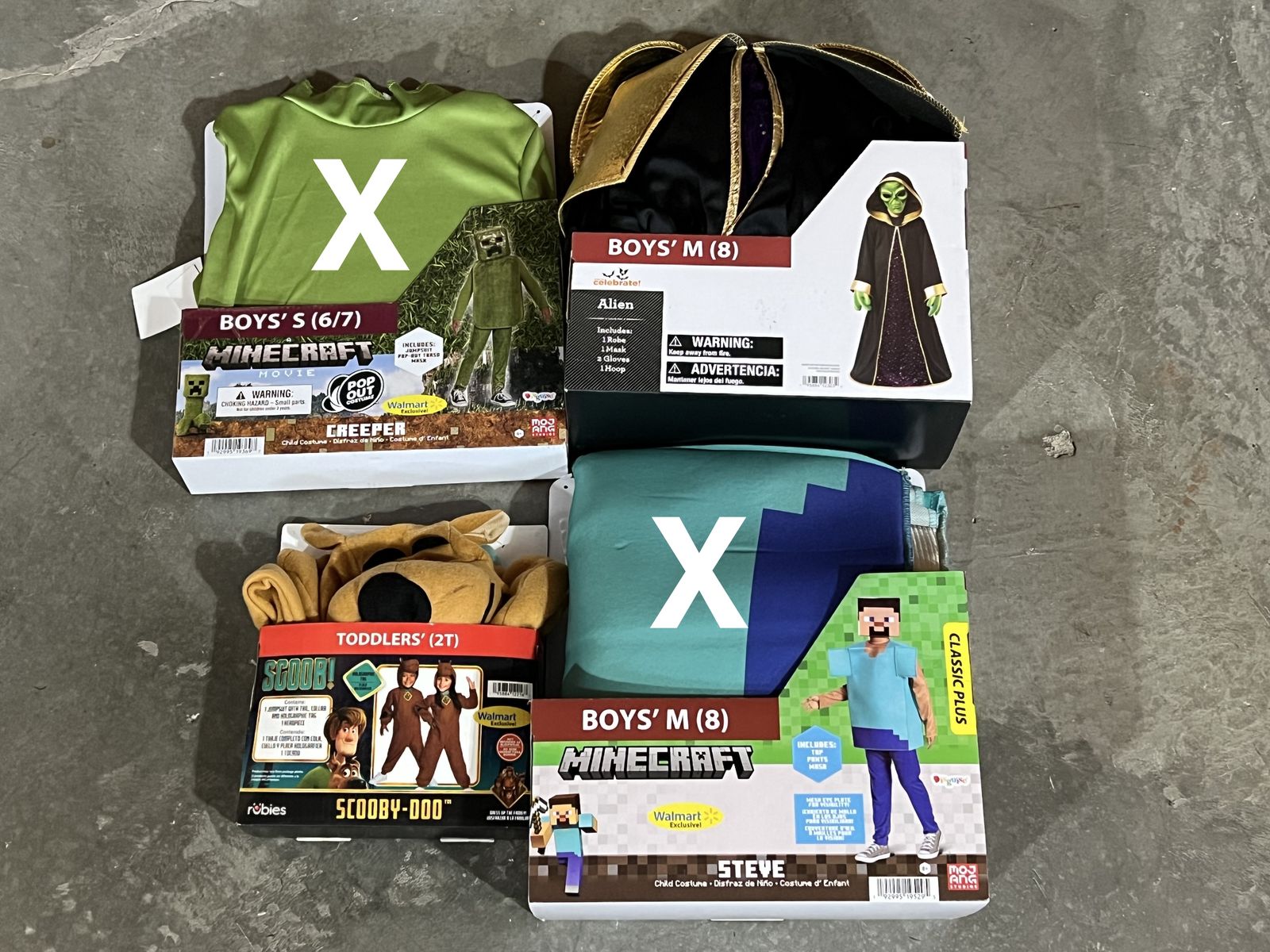 NEW: Alien, Scooby Doo, Minecraft Halloween Costumes