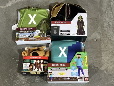 NEW: Alien, Scooby Doo, Minecraft Halloween Costumes