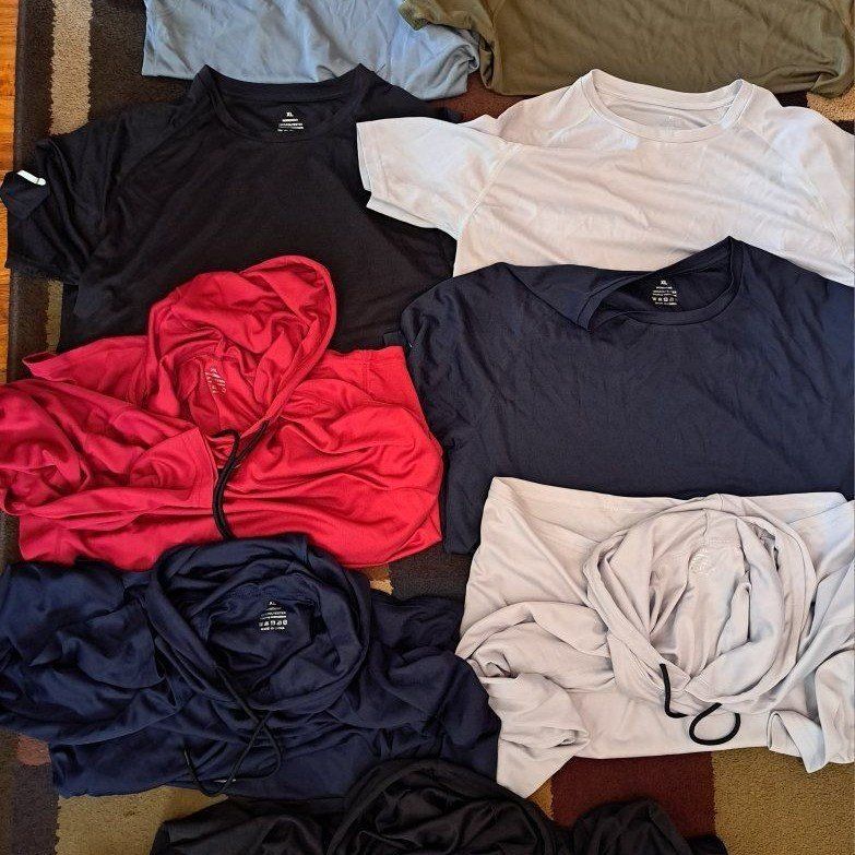9 mens shirts and hoodies 