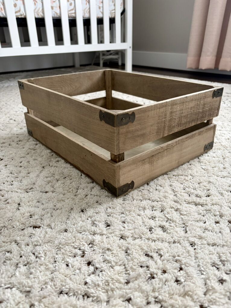 Wooden Storage Crate