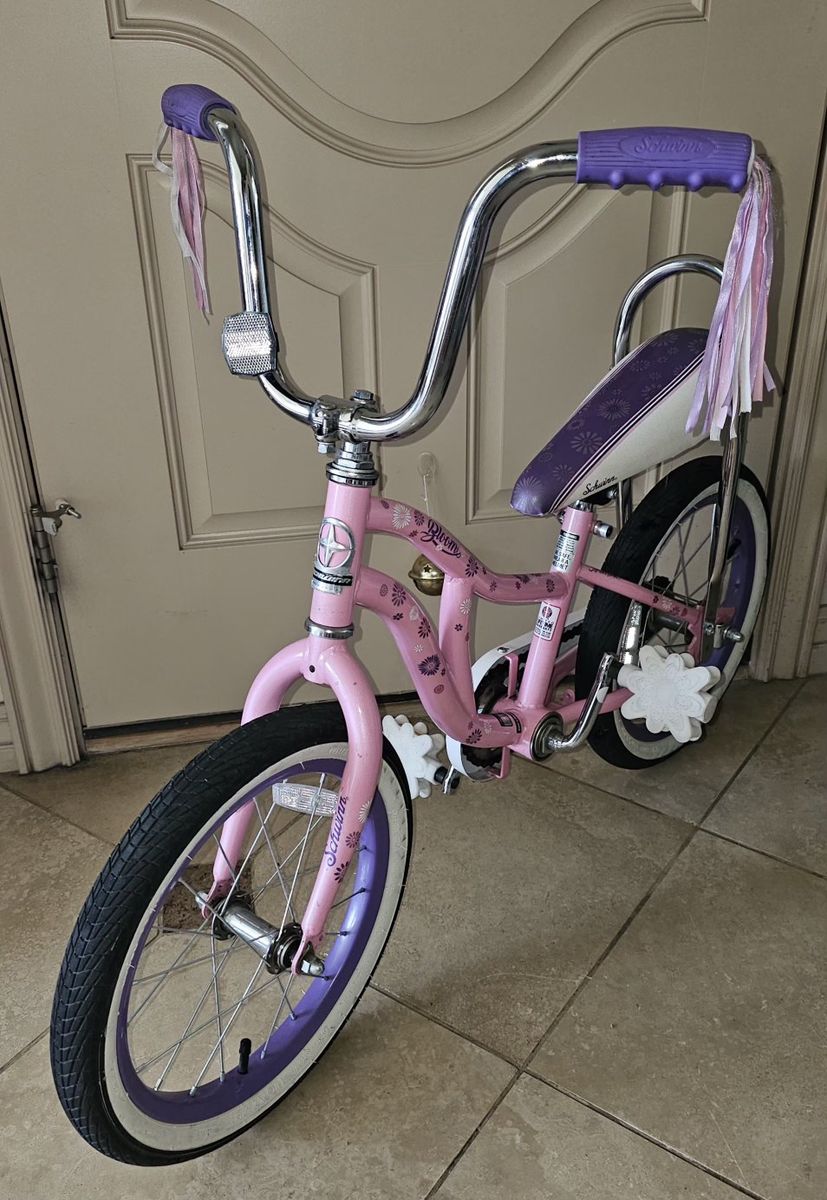 Schwinn Bloom Pink/Purple Kids' Bike - Excellent Condition, Ready to Ride!