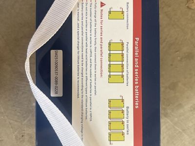 100Ah Lithium Battery, Unused, 12V LiFePO4 for RV, Solar, Marine