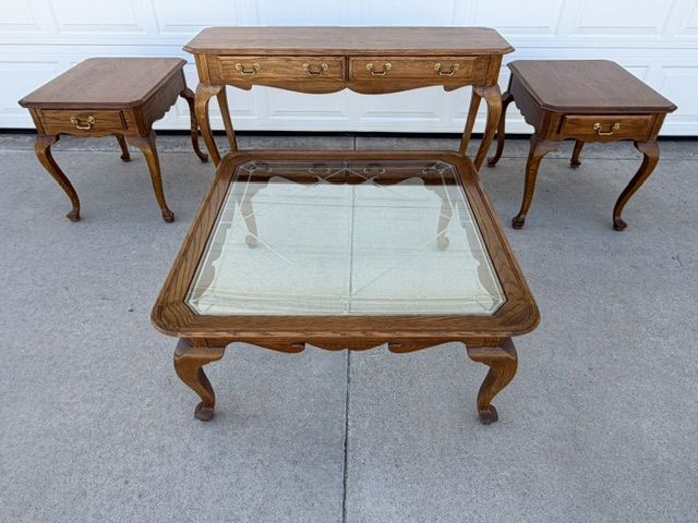Ethan Allen Vintage Canterbury Oak  furniture