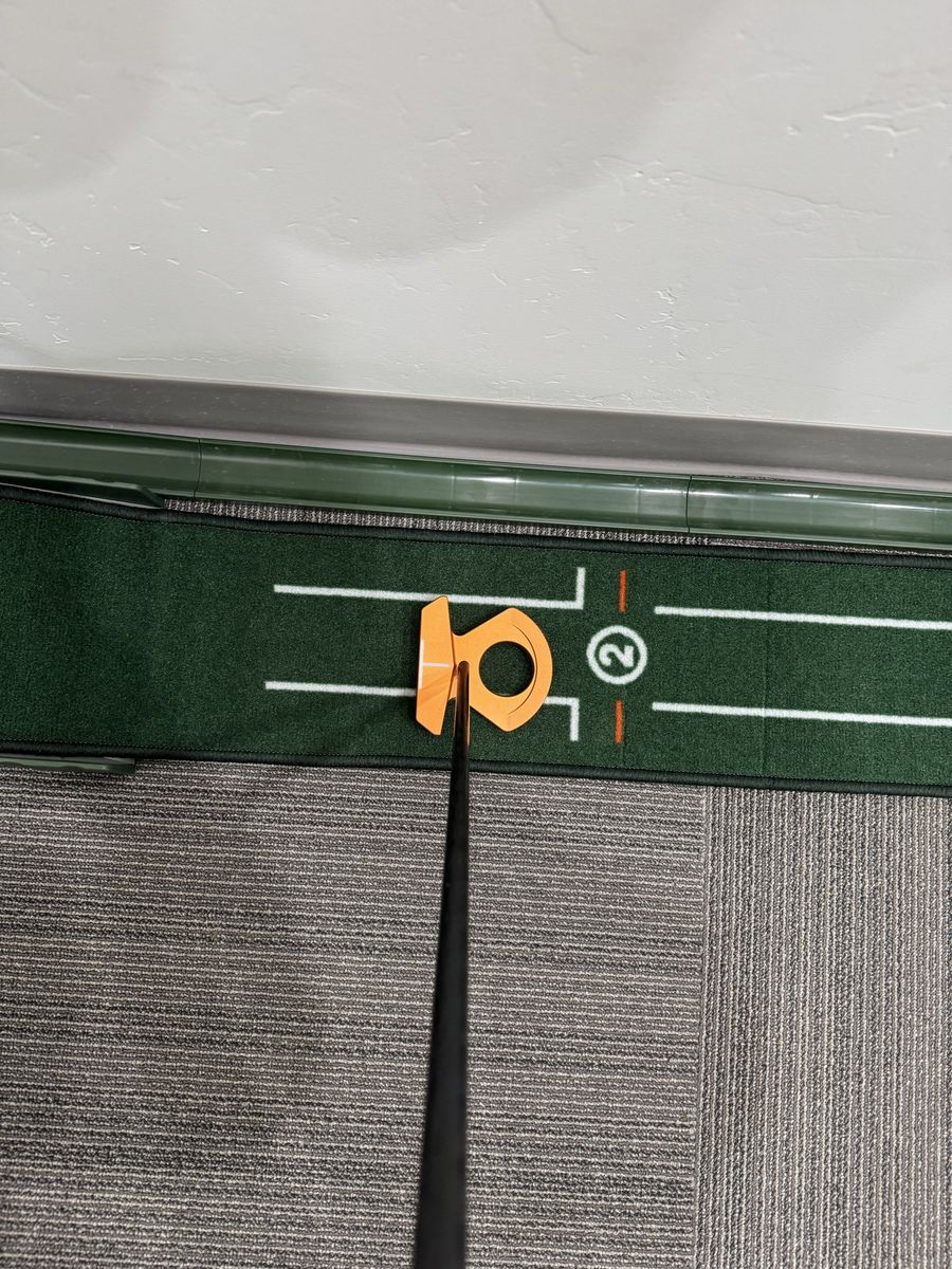 L.A.B. Golf DF3 Putter Orange Finish with TPT Pure Precision Shaft and Headcover