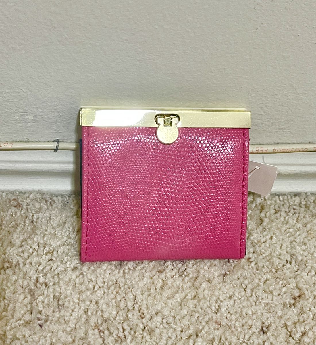 Mini Bright Pink Wallet 