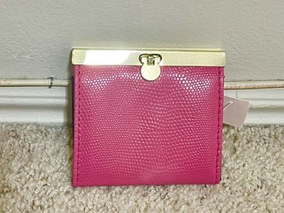 Mini Bright Pink Wallet