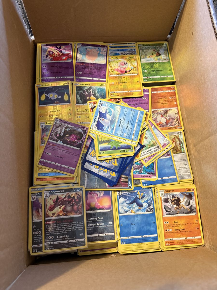 MASSIVE Pokémon Card Lot — 16,200+ Cards — Mint — $400.00