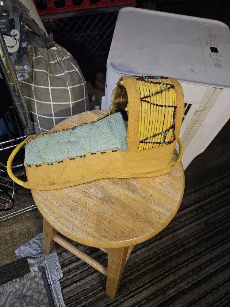 native American doll carrier