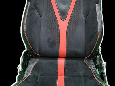 Mclaren Race Seat, Red Accents
