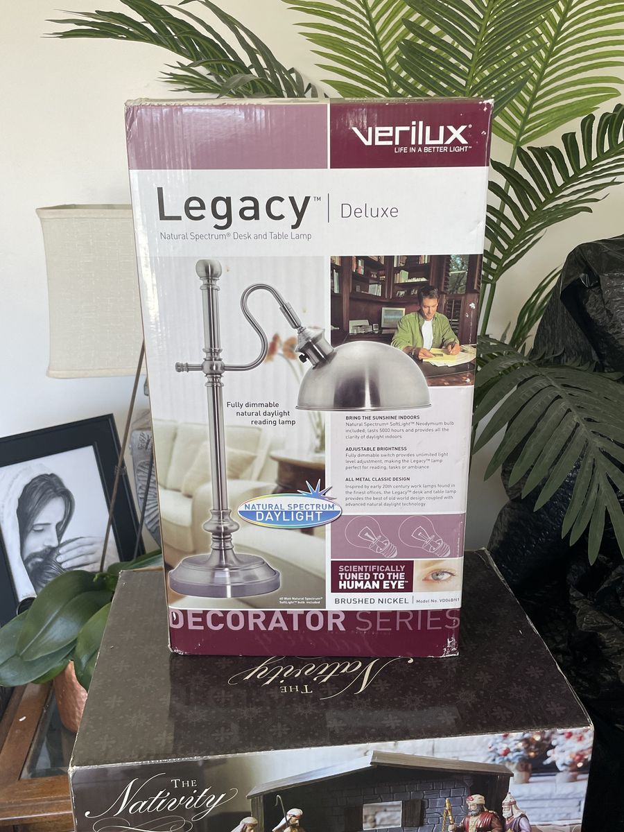 NEW Verilux Legacy Desk Lamp