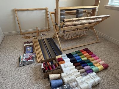 Schacht Mighty Wolf 8-Shaft Floor Loom & Premium Weaving Bundle - Save over $2,500!