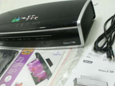 Fellowes Venus 2 125 Thermal & Cold Laminator 5734801 AutoSense 6-Roller