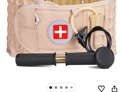 Decompression back belt