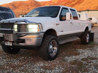 2005 Ford F-350 Super Duty King Ranch Crew Cab Pickup Truck, 6.0L Diesel, 4x4