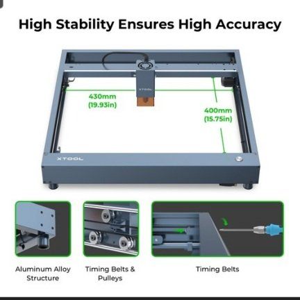 BRAND NEW xTool D1 Pro 5W Laser Engraver + Portable Enclosure Bundle (Factory Sealed)
